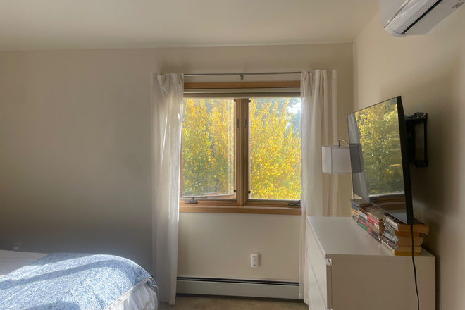 Bedroom Window and TV - House on the Hill