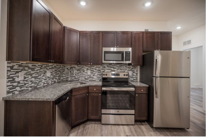 Kitchen - 42nd & Chestnut - LUXURY SMART Apts! Brand New 3 BD 3 BR, & 2 BD 2 BR, Free Wifi/Laundry/Fitness Ctr