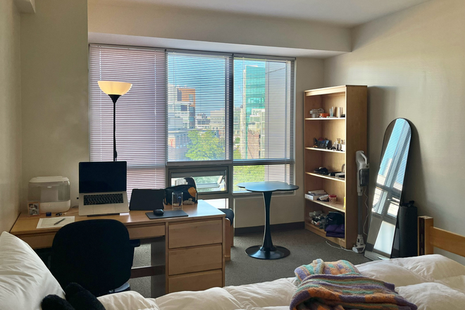 living area - Studio at Sidney Pacific MIT On-campus Apartment
