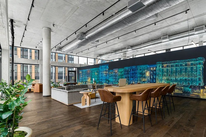 Study room - Luxury NYU Apartment with Private Bathroom at The Artisan