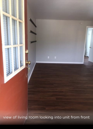 View inside front door - 1 br,  1 bath, modestly furnished-Wimbledon Condo