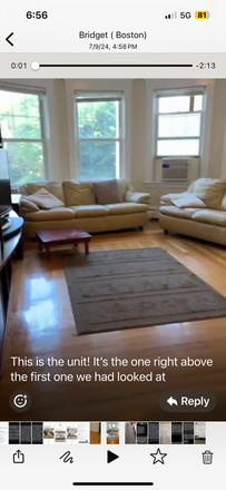 living room - Apartment in Newton
