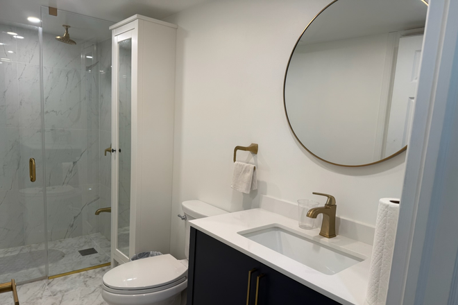 Shared Bathroom - Private room in a shared basement at Haverson Boulevard. Utilities included! House