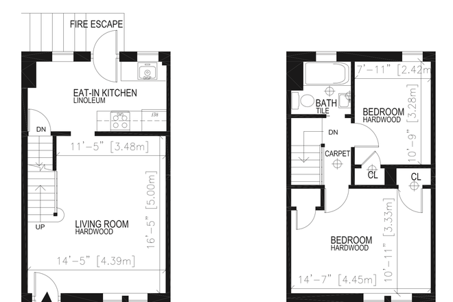 Floorplan - Hobbit House close to Harvard Square