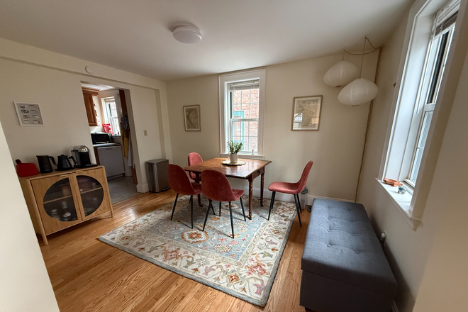 Dining room - Summer Sublet | Spacious Two Bed Row House (Furnished)