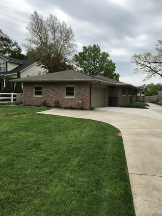 Front yard - Elkhart, river-front home