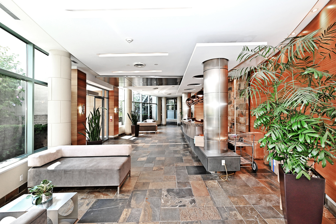 Lobby - Waterfront 1-Bed Furnished Condo, Balcony, Parking, Walk to Transit & shops at Harbourf