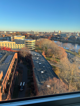Views - 360 View of Charles River, One Western Apartment at Harvard Business School - Winter Housing