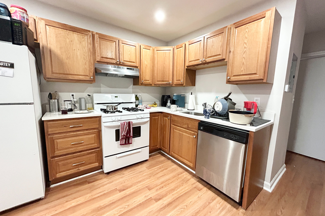 Kitchen - Walk to Northeastern | Fully Applianced Kitchen | Open Concept Living