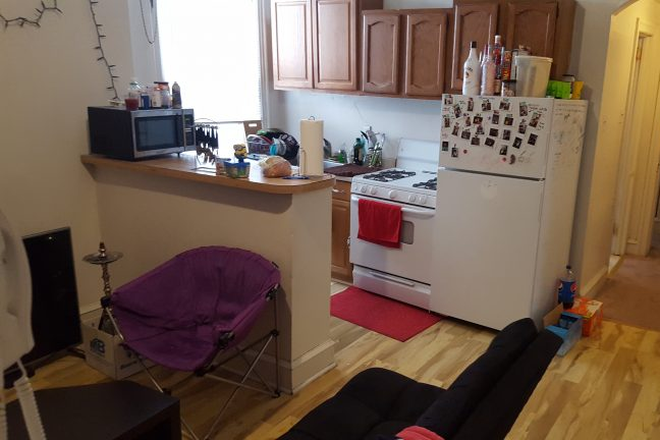 Living/Kitchen - 2 Bedroom Apartment Available April 1