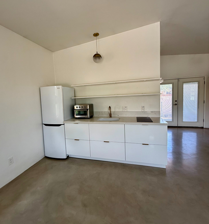 kitchen - Sunlit, Spacious Downtown Tucson Studio | $995/mo House