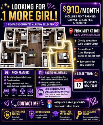 Advertisment! - Proximity at 10th Apartments