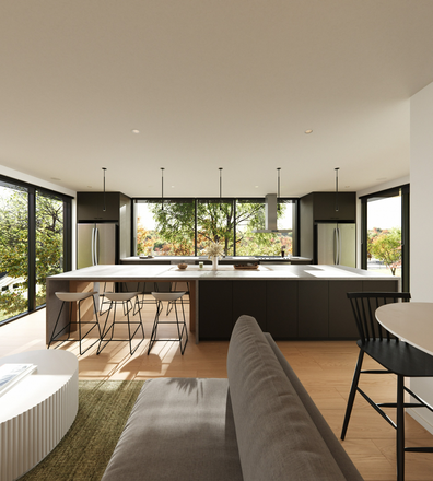 Open Kitchen & Living - Little Mod *New Construction* Duplex