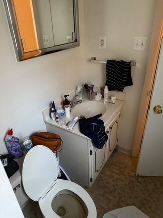 Bathroom in bedroom 2 - 7520 Rhode Island Avenue Apartment A