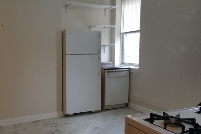 Kitchen, partial view from entrance - 3bdrm/1bath - no app fees! Apartments
