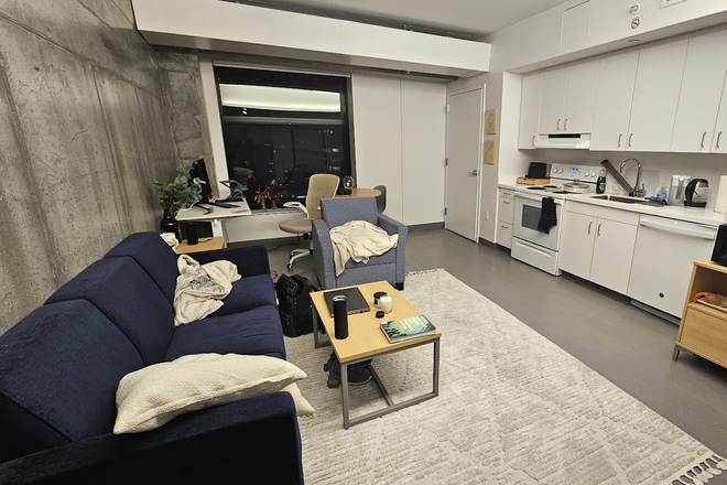 Living room - Site 4, 1 Bedroom Apartment, December-January