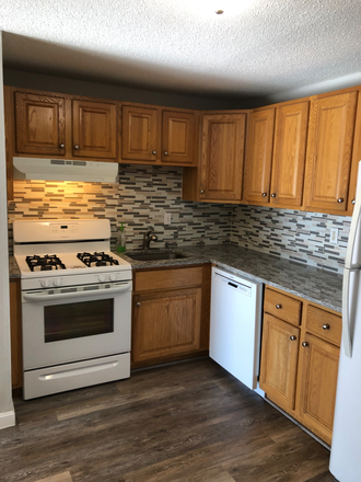 Nicely renovated kitchen - Mammoth Road Apartments