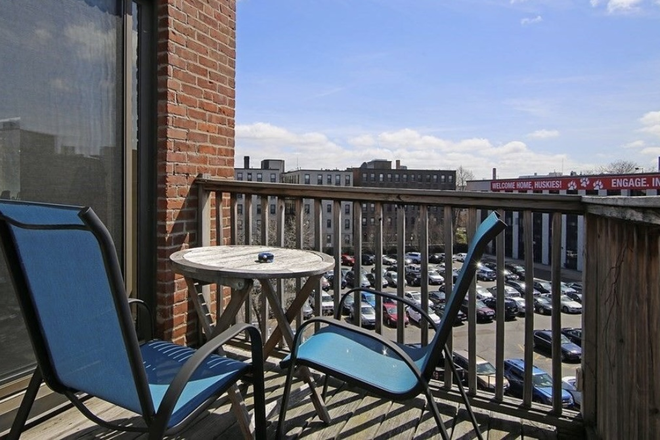 Sunny Deck/Patio - GORGEOUS, MODERN 2BR/2BA UNIT CLOSE TO NORTHEASTERN/SYMPHONY - SUMMER SUBLET Apartments