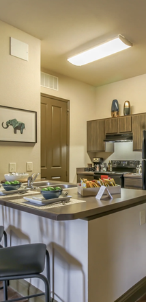 Kitchen - The Crimson Apartments