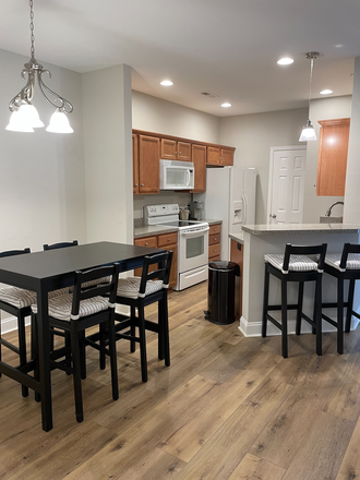 Dining and kitchen - Fully Furnished Cornerstone Condo for LU group of 3