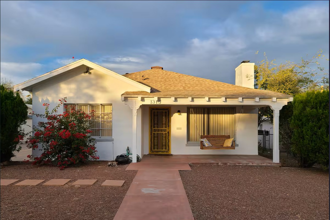 House from the street - University Bungalow