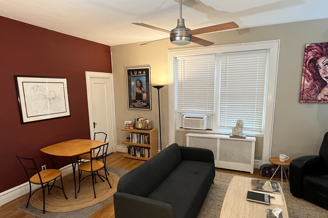 Living Room and Dining table - Large Furnished 1 Bedroom 1 Bath in Dupont