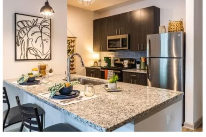 fully modern kitchen - The Beacon Apartments