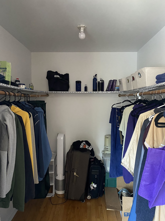 Larger Room Walk-In Closet - 2 Bed / 2 Bath Summer Sublet - Great Location: directly across from Willard Apartments