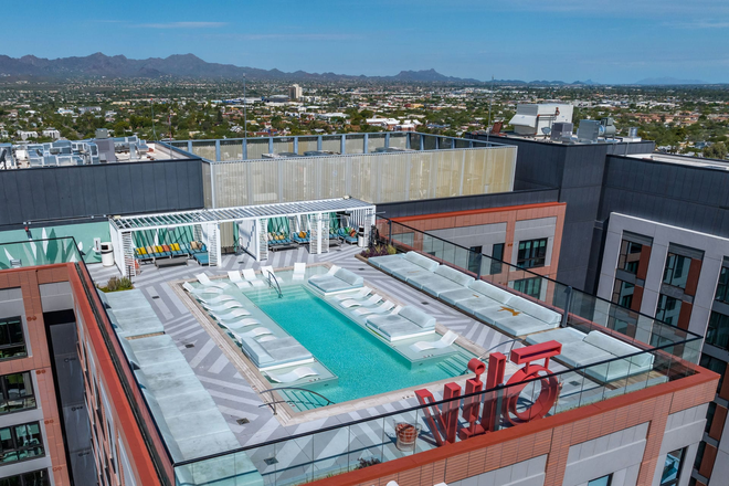 Pool - oLiv Tucson apartments