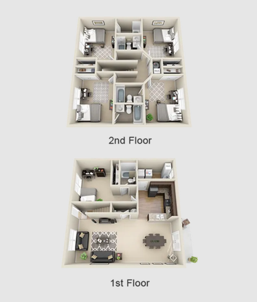 Floor plan - Cottages at Lindberg - 5 bedroom 5.5 bathroom house