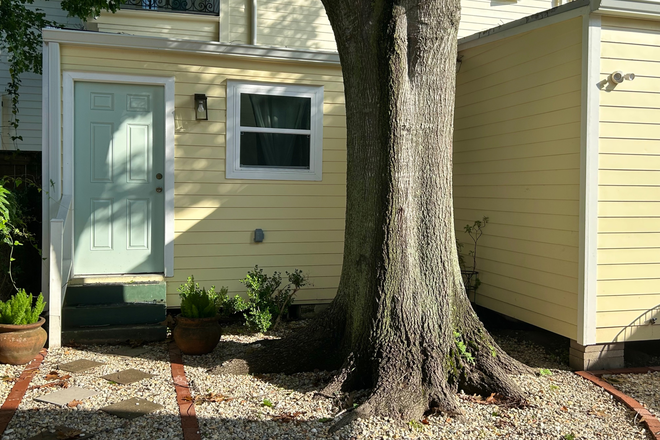 Exterior guest house - Furnished uptown guest house with all utilities included