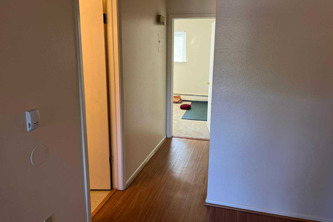 Bathroom on the left of the photo - Rent Boulder Now Apartments