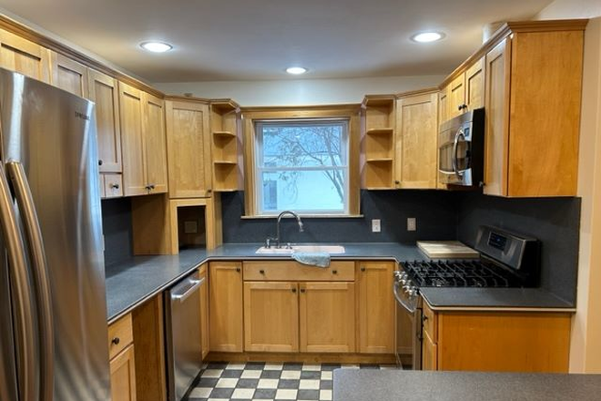 Kitchen - Newly renovated big one-bedroom apartment in a fabulous Victorian