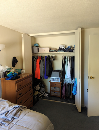 Bedroom Closet - Woodhaven Apartments