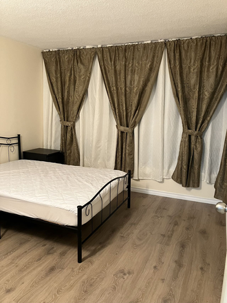 Bedroom - 1 bedroom, shared kitchen and washroom and utilities included. Condo