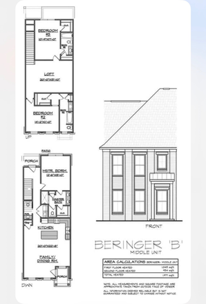 Floor plan - Spacious Townhome Right Near Campus