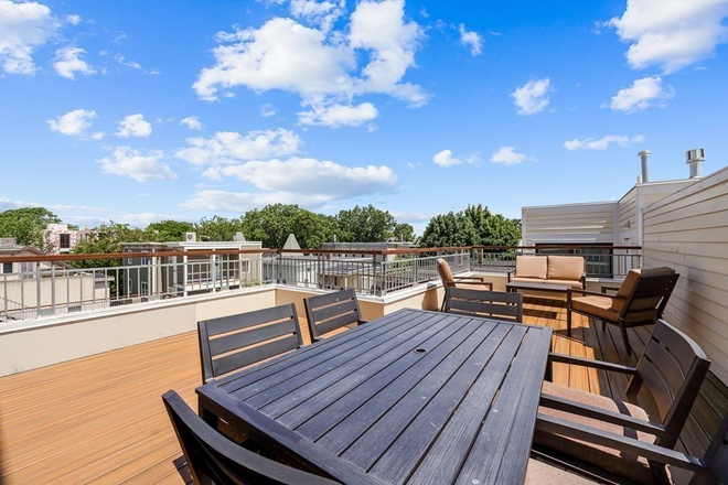 Deck - All the Perks! Sunny 2BR/2BA Condo with In-Unit Washer/Dryer, Covered Parking & Near Porter Sq!