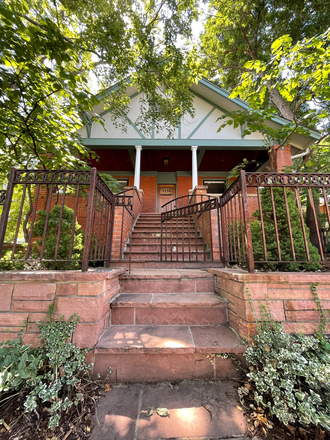 Front of historic home - Historic 2 Bed, 2 Bath + Office in Downtown Boulder
