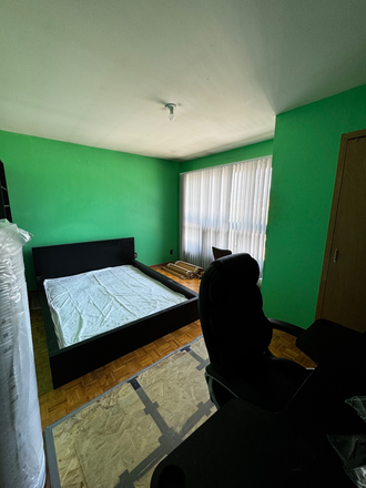 View from hallway door - Annex area, 1 bedroom with utilities & internet incl. Ikea bed. House