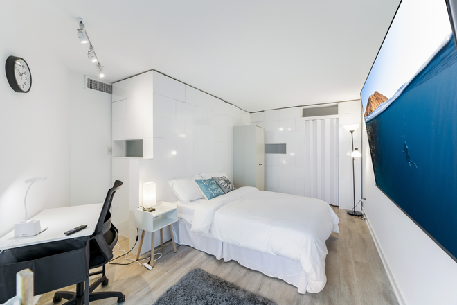 Bedroom - Furnished Private Rooms near GWU Apartments