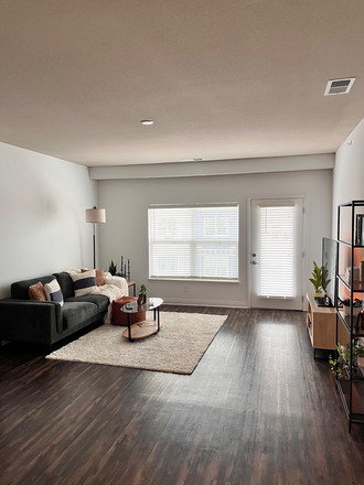 Living room - Precedent Flats - 1 bd, 1 ba Apartments