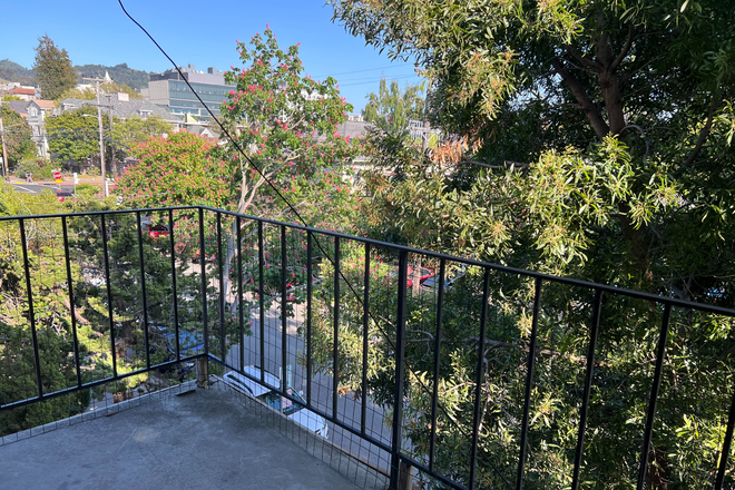Outside view, balcony 1 - Room in 2bd/1ba Downtown Berkeley Apartment Close to Campus, Trader Joes and Downtown Berkeley BART