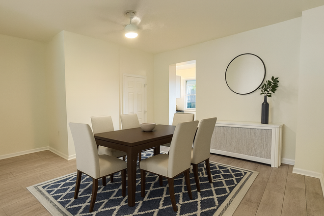 Dining Room Furnished - 128 Gay St (Manayunk, PA) House