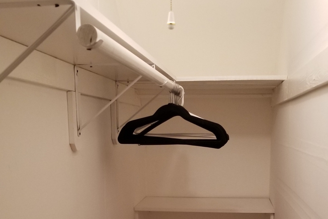 Spacious Walk-in Closet - Newly Renovated, Clean, Furnished, Large Clostes, Walk to UMD, Lidl Grocery House