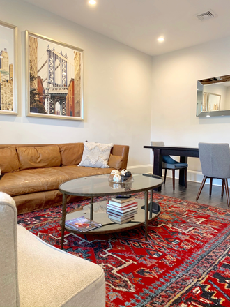 Living room - mazing, renovated 4 bedroom right on Tremont Street in Mission Hill Apartments