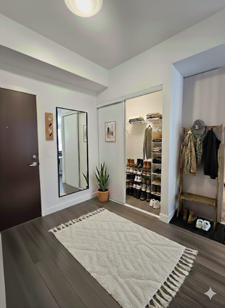 FRONT HALL WAY - 1 BED 1 BATH FOR RENT BRAND NEW UNIT