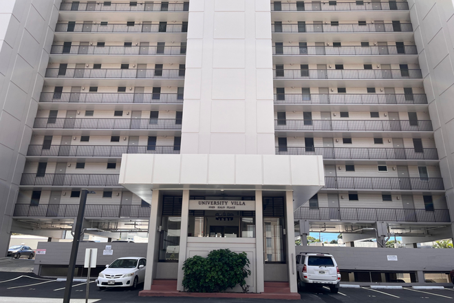 Front of building - University Villa Apartment # 906, Walking distance to campus