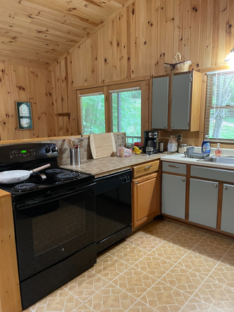 KitchenLiving room - The Cousins Home, Cabin in the woods, Foscoe, end of church hollow,