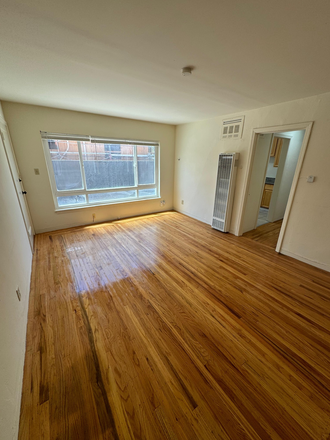 Living Room - Large 1-bedroom/1-bath Unit in Southside, 1 block from Telegraph