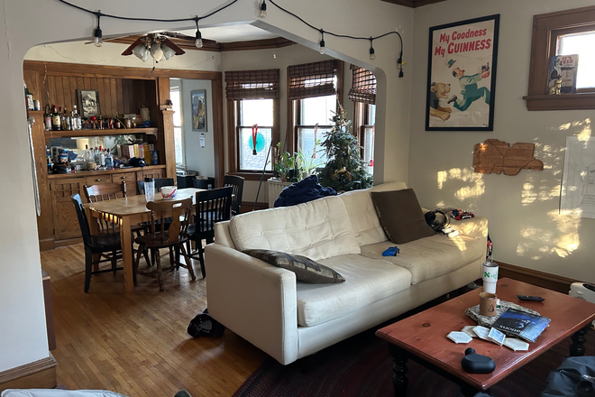 Living Room/Dining - 2097 Fairmount Upper Duplex Unit Duplex